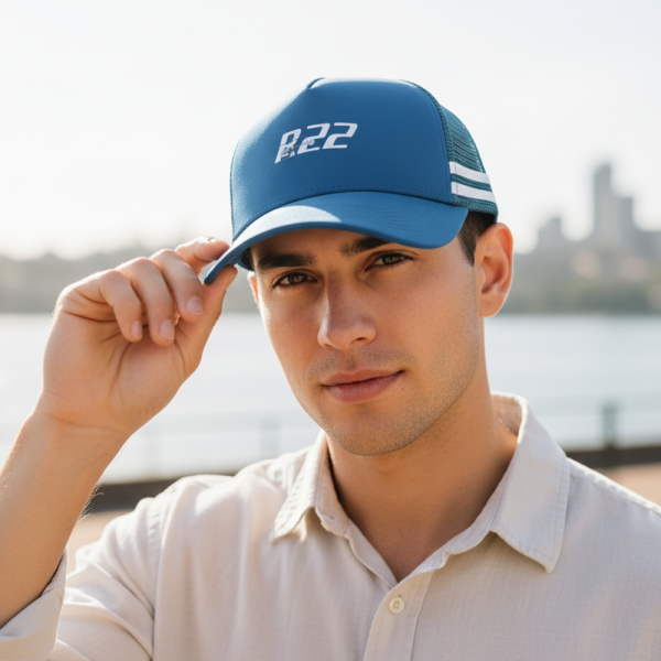 R22 Classic Blue Cap