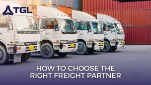 Choosing the right freight partner for secure and on-time cargo delivery.