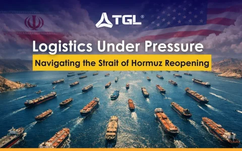 Strait of Hormuz reopening with oil tankers resuming transit through the strategic Middle Eastern shipping route after disruption